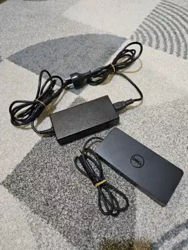 Dell Docking Station D6000 + Dell 180 Watt Power Supply