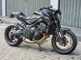 Moge Sport Naked Honda CB650R Neo Th 2023 FullBlack Modif Hedon