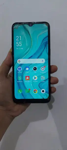 oppo A1k ram 2/32gb normal retak sesuai pic jual hp aja lok ciledug