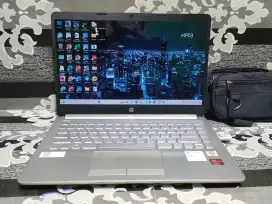 Like New HP 14S Dk1309Au -AMD Athlon -SSD 512GB -4GB -Speed Ngebut