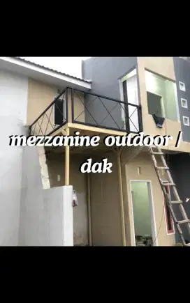 MEZZANINE OUTDOOR DAK/ KANOPI BALKON