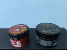 Pomade merk captain 80gr + gatsby 75gr jual murah untuk cowo keren