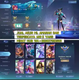 jual akun mobile legend akun ml Sultan murah terbaru lgi promo