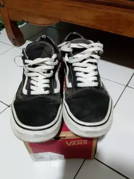 juak cepat vans old skool size 42.5 mines pemakaian