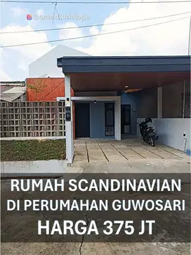 Rumah Siap Huni Skandinavian dalam Perum Guwosari dekat Kampus UMY