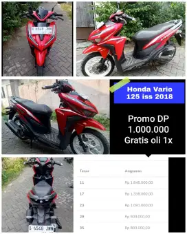 Redy vario New 2018 125 DP murah meriah