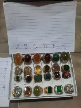 Batu cincin permata dan batu akik
