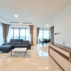 57 Promenade Apartment 3 BR, 182 sqm, furnished, Jakarta Pusat