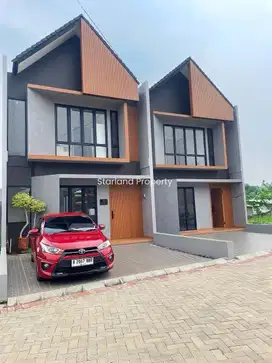 Rumah 2 lantai lokasi strategis dekat dengan akses tol di BSD