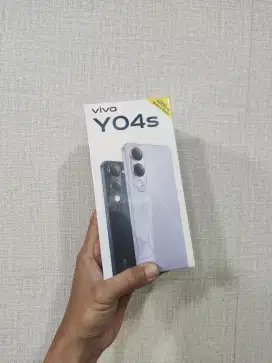 Vivo Y04s 4+64gb new garansi resmi bisa cash/cicilan paylatter