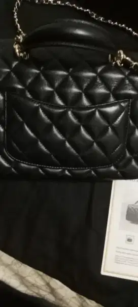 Tas Chanel Regtangel  Lambskin