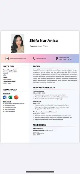 INFO LOWONGAN PEKERJAAN