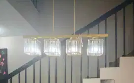 LAMPU CRYSTAL MEJA MAKAN