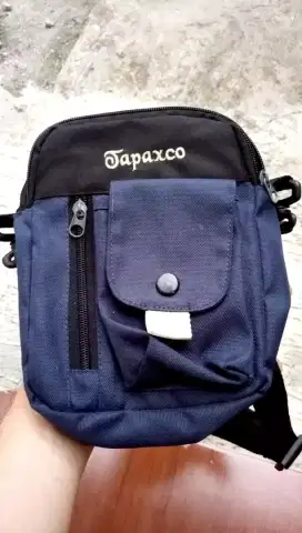Tas slingbag tapaxco selempang mini original distro not eiger levis