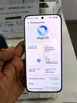 Handphone honor 400 5G