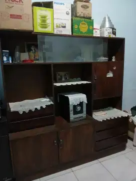 lemari buffet jati asli 1977