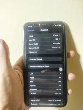 Jual iphone xr 128Gb