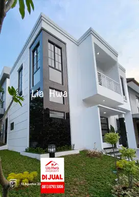 DIJUAL RUMAH CANTIK 2 LANTAI DI KIREINA PARK BSD