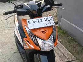 Honda beat FI 2014 stater tokcer halus mulus terawat