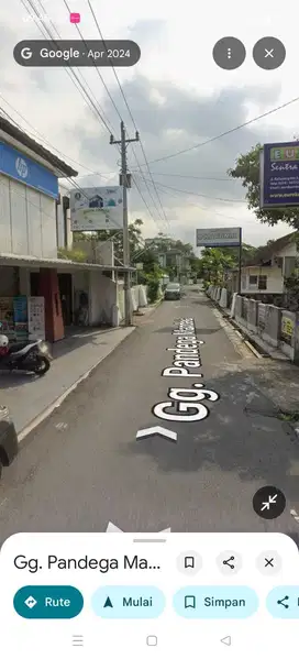 Tanah sangat premium pinggir jalan utama pandega mandala UGM