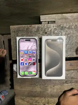 Iphone 15 pro 128 ex blibli/ibox (resmi)