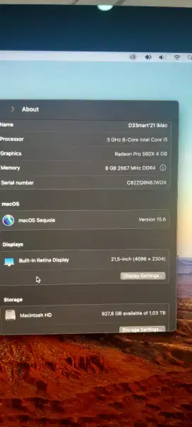 Djual cepat imac 2019