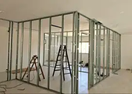 Plafon gypsum dan partisi