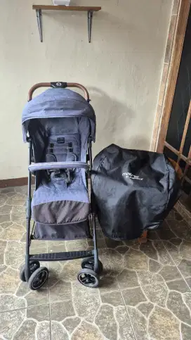 PRELOVED STROLLER BABY ELLE MATRIX+TAS