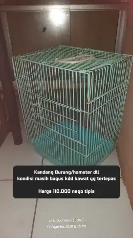 Kandang dan tas kucing