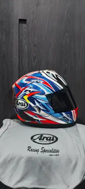 Helm Arai RX7X Nakano Red Cetakan