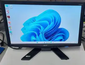 Lcd monitor acer 19.5 inci siap pakai