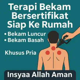 Terapi Bekam Bersertifikat Siap Ke Rumah