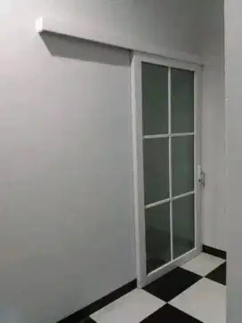 Jual kusen pintu jendela kaca aluminium plus pasang