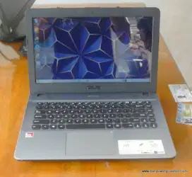 laptop Asus Vivobook AMD A4-9125 Ram RAM 4GB DDR4 Hdd 500GB 1.250.000