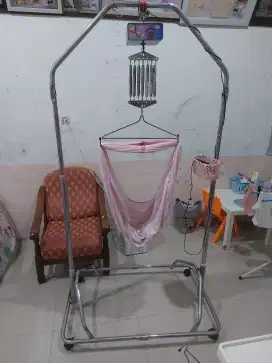 Tiang ayunan + mesin ayunan polar