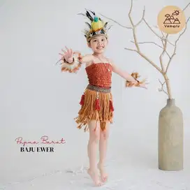 Preloved VAMERU - BAJU ADAT PAPUA BARAT ANAK PEREMPUAN EWER