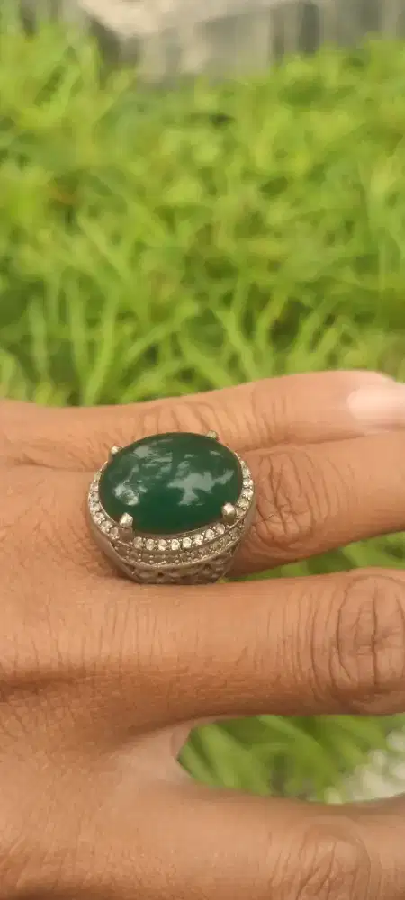 Batu cincin garut hijau