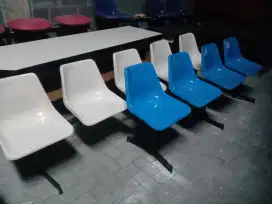 Kursi tunggu fiber bekas,kursi taman