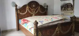 Jual murah paket furniture jati original untuk di kamar, mau pindahan