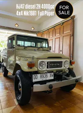 Hardtop HJ47 diesel 4000cc (asli fp rare!)
