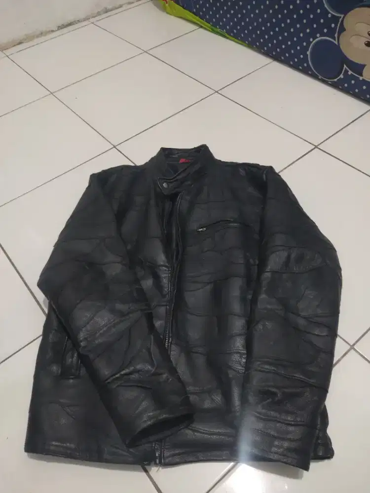 Jaket kulit asli garut