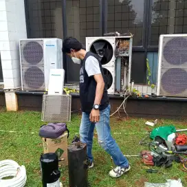 Service ac bongkar pasang ac kulkas dan mesin cuci