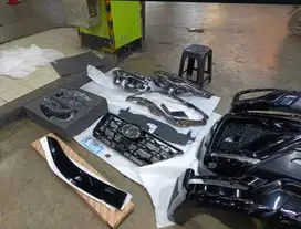 lampu headlamp stoplamp & grill fortuner vrz gr sport