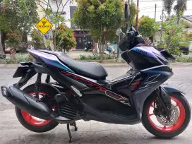 (DP 500 Rb)‼️ Aerox Cyber City Biru 2023 Cash, Kredit & Tukar Tambah