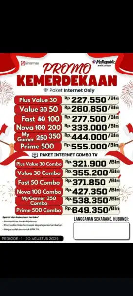 MY REPUBLIK WIFI FREE INSTALASI