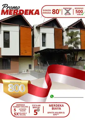 Biya harmonis, hunian ala yunani di bojonggede, strategis dan mewah