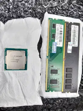 Processor LGA 1151 Intel Pentium Gold G5400 gen 8 & Ram Vgen DDR4 8gb