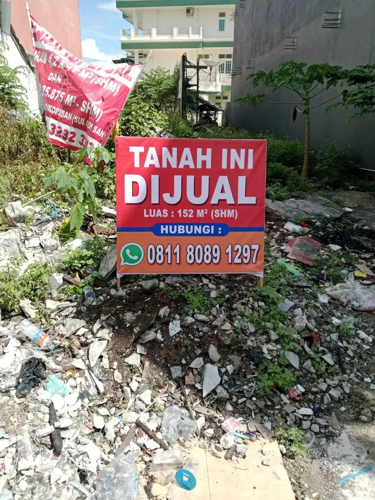 DIJUAL TANAH RUKO 152 M^2 SINGKAWANG