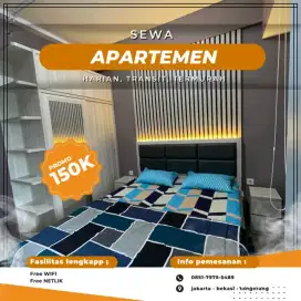 Sewa Apartemen Jakarta Timur BASSURA CITY Harian/Transit Termurah