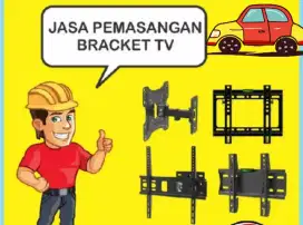 Jasa pasang bracket tv led